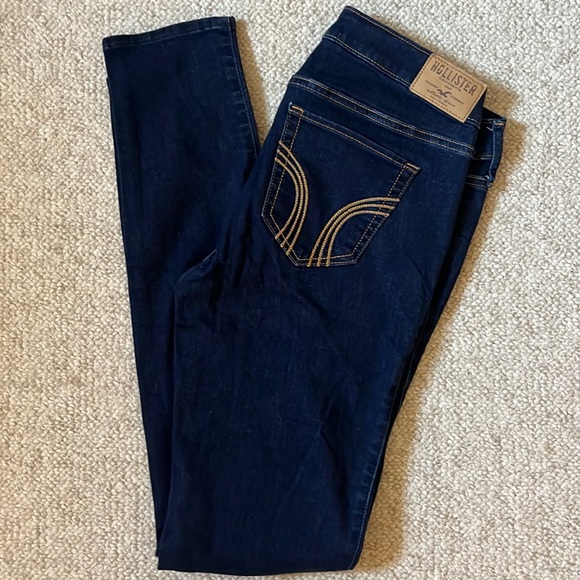 Hollister Low Rise Super Skinny Jeans - Size 7L - Picture 2 of 7